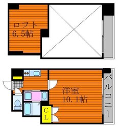 岡山駅 徒歩8分 1階の物件間取画像